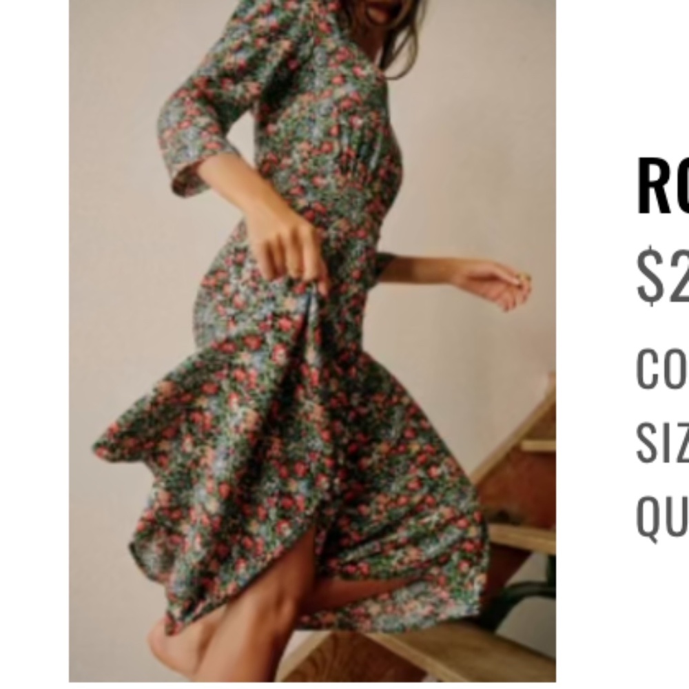 Sézane Estella dress size 46 (14)